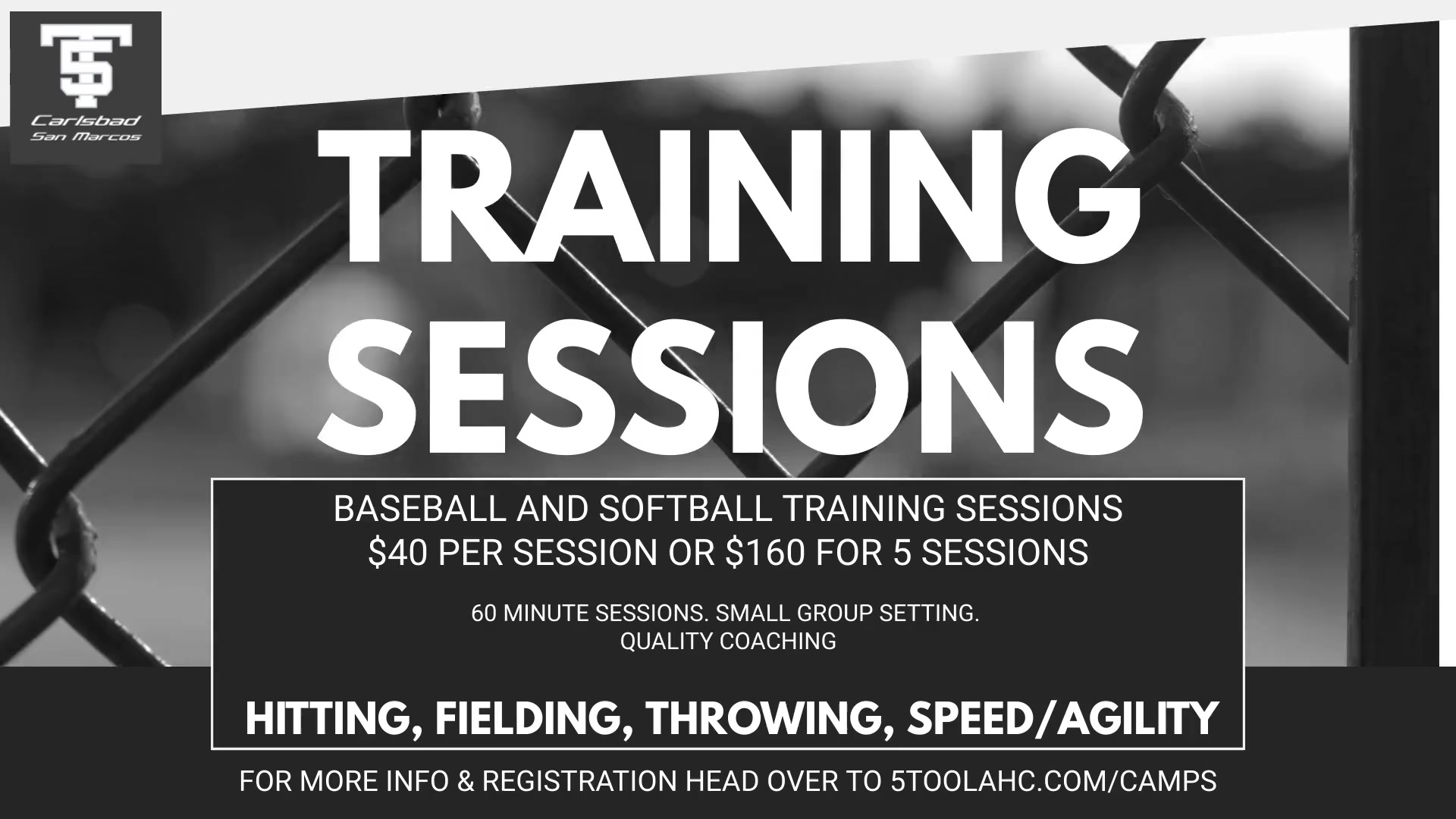 5T TRAINING SESSIONS